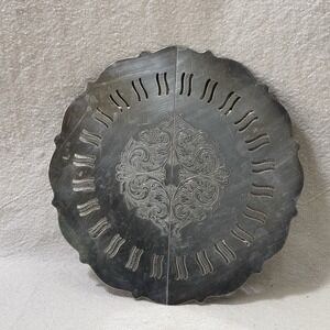 Oneida‎ Vintage Silver Plate Footed Expandable Trivet French Farmhouse Cottage